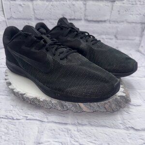 Nike Men's Downshifter 9 Running Shoe All Black Size 13 Sneakers AR4946-002